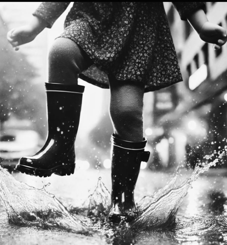 VESTIDO DE DOMINGO Y UN&nbsp;CHARCO