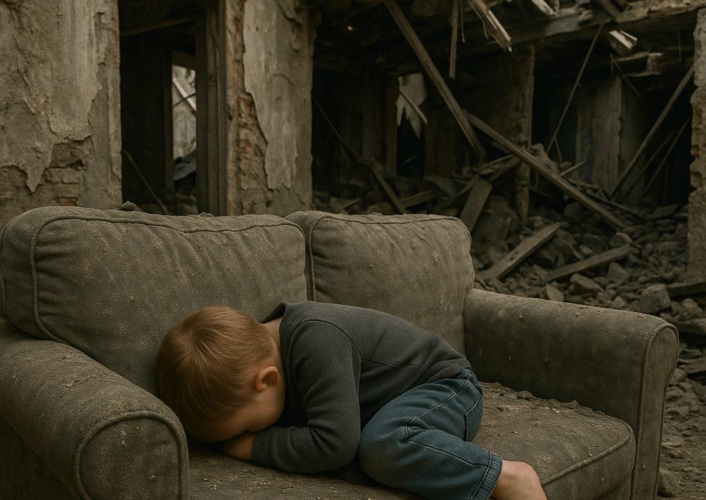 EL NIÑO DE MI SENTIR JUNTO A&nbsp;MÍ.