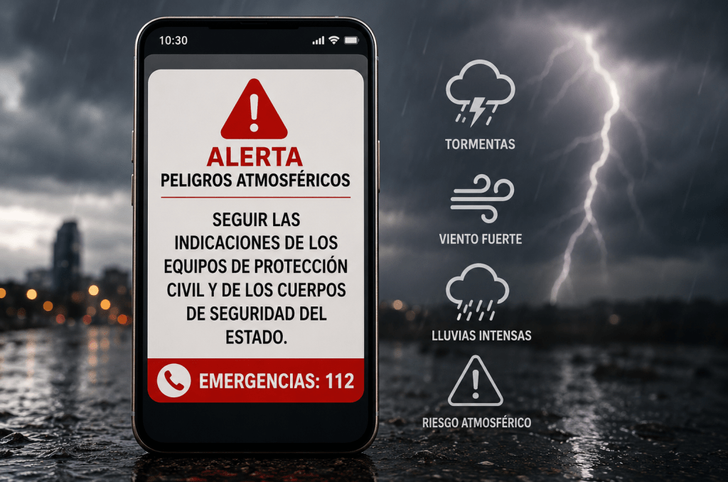 CONOCER LOS AVISOS METEOROLÓGICOS.